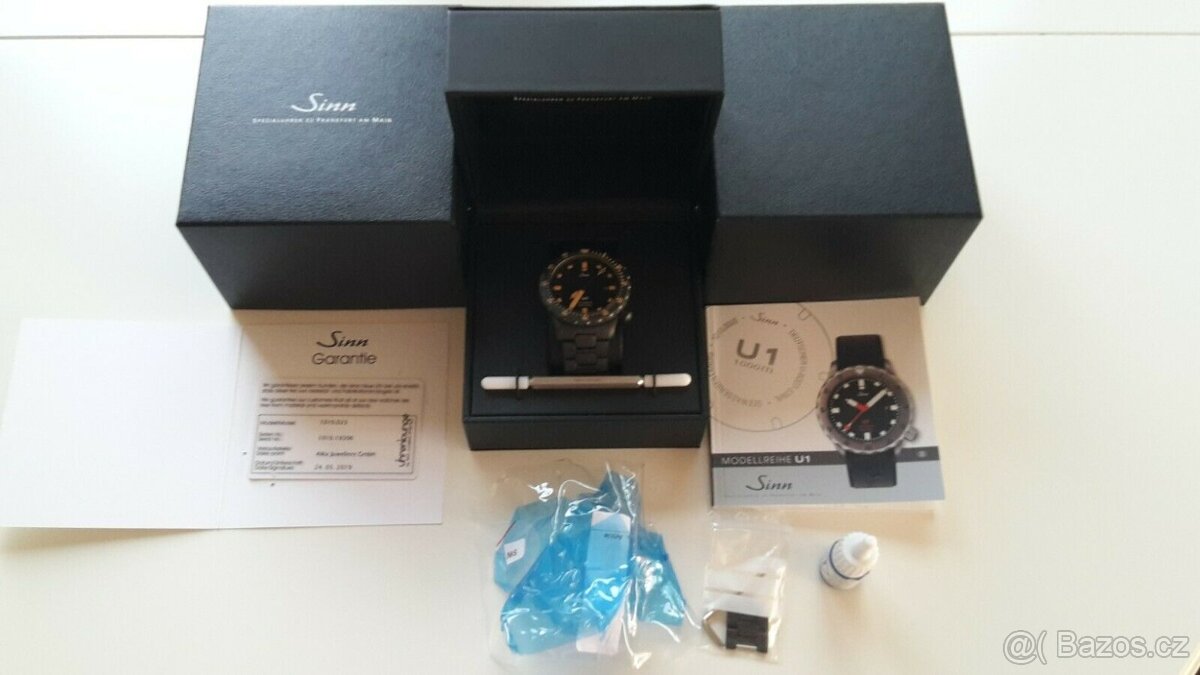 Automatické potápěčské hodinky Sinn U1 S E, jako nové