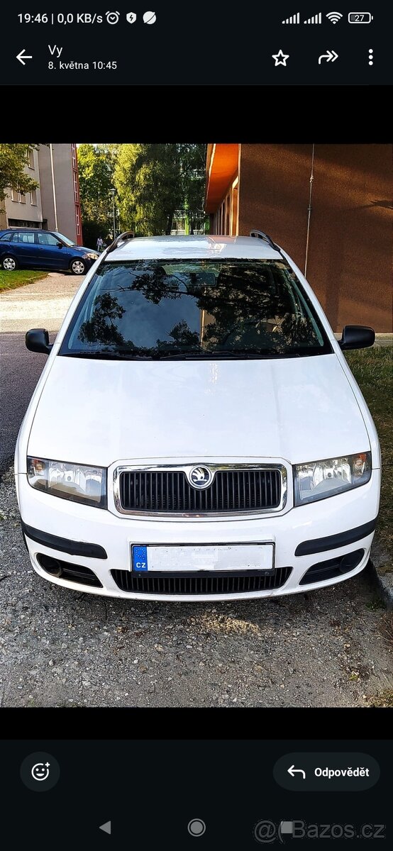 Škoda Fabia combi 1,2