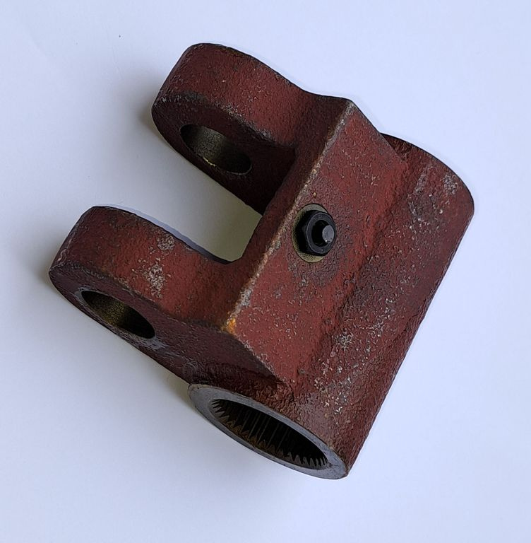 Držák třetí bod hydr., páka široká 100mm