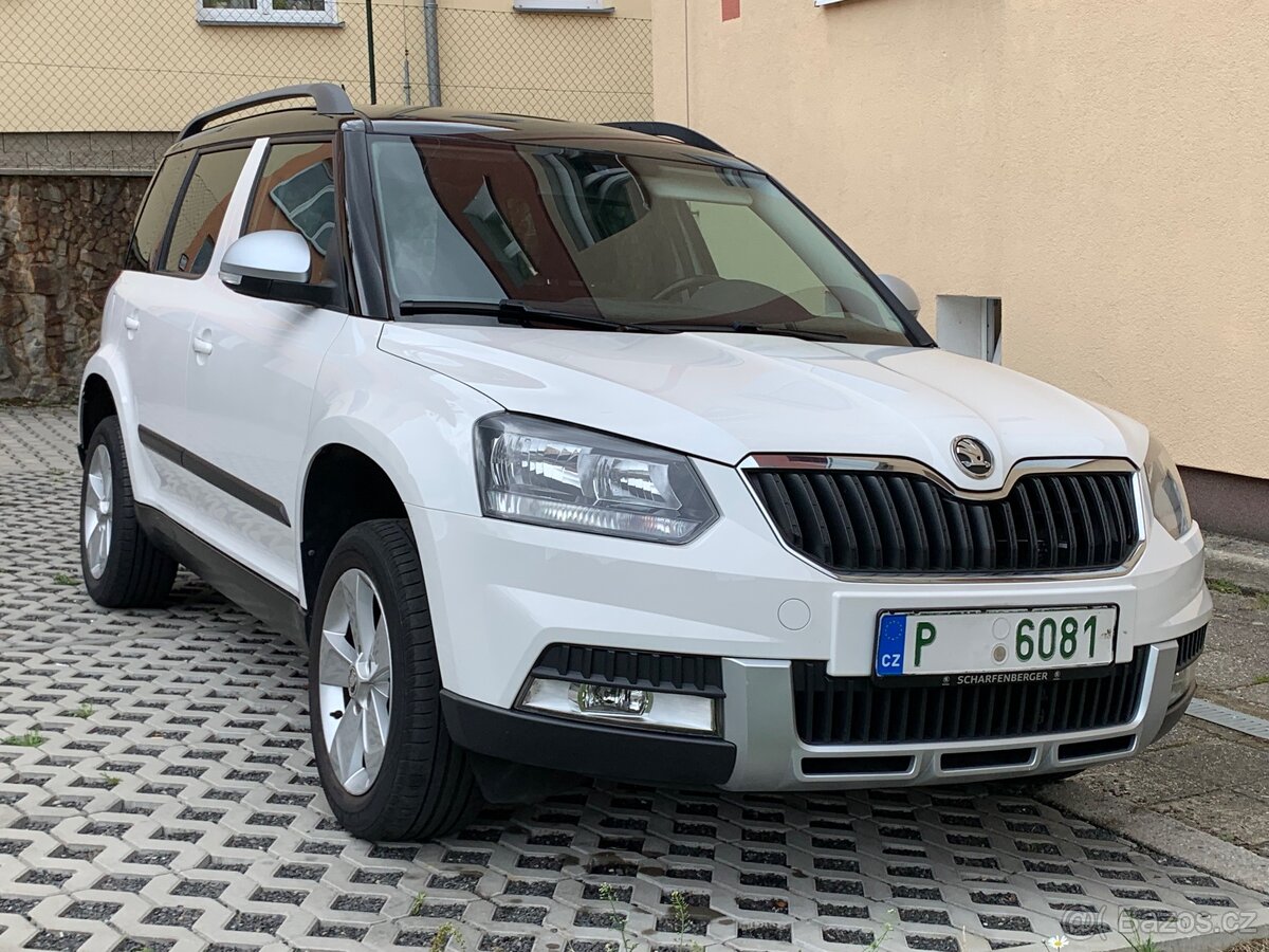 Škoda Yeti 2015 1.2TSI 77kw Ambition • TOP Výbava •
