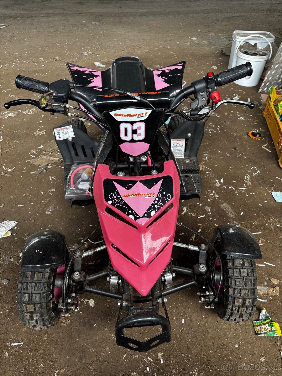 Dětská čtyřkolka miniquad repti 49ccm