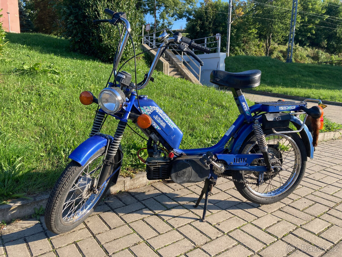 Babetta 210 s blinkry na opravu