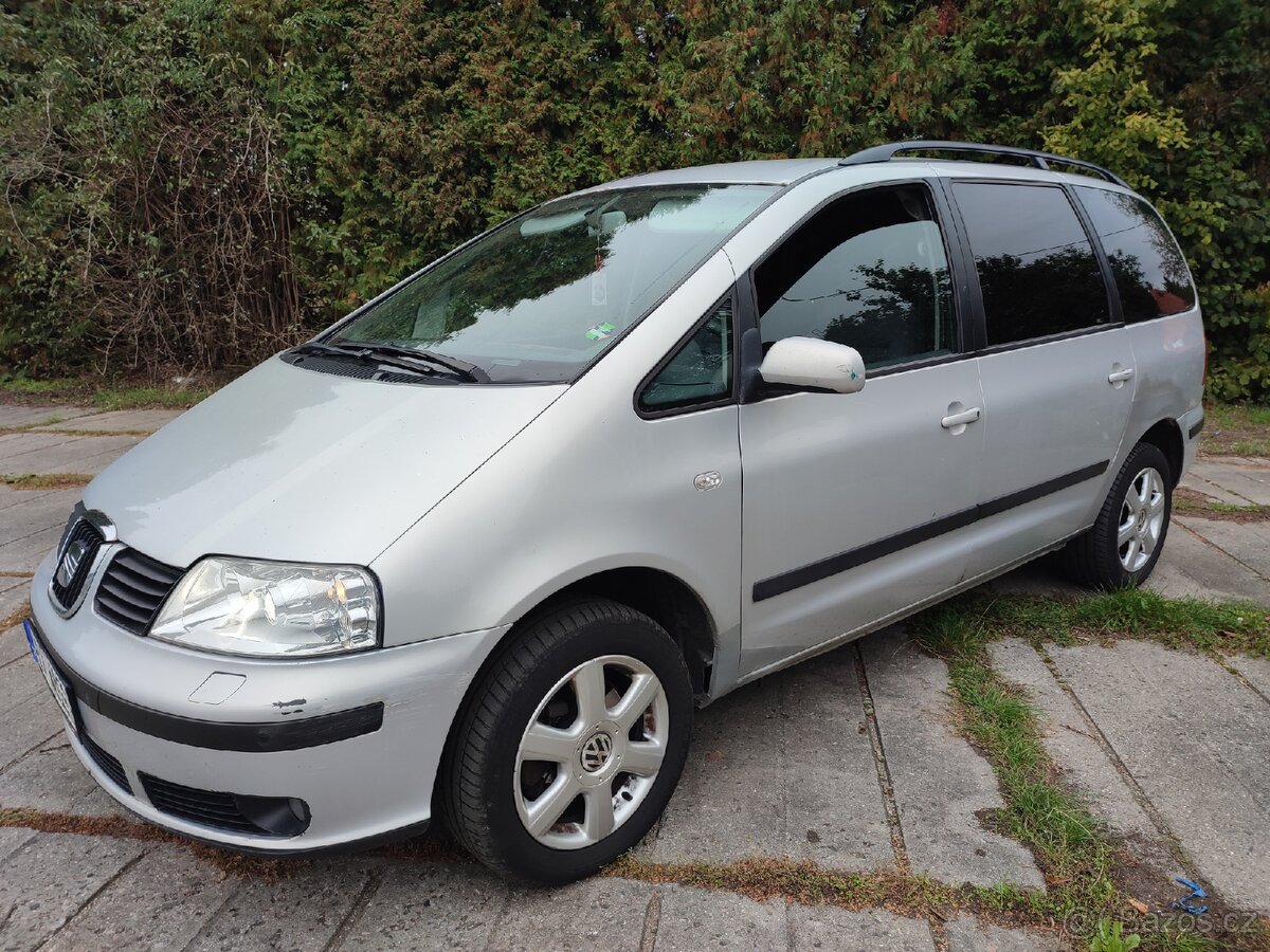 Seat Alhambra 1.9TDI 7 míst tažné nová STK
