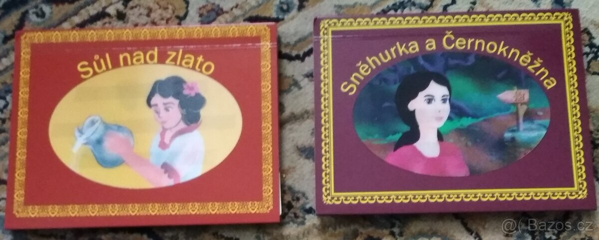 Klasické pohádky s pohyblivými obrázky (lentikulární fólie)