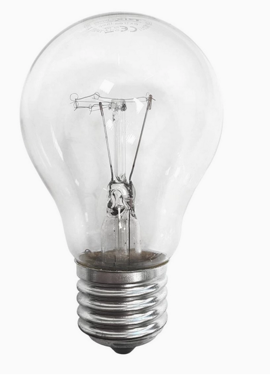 9x průmyslová žárovka (vlákno) E27 60/75W