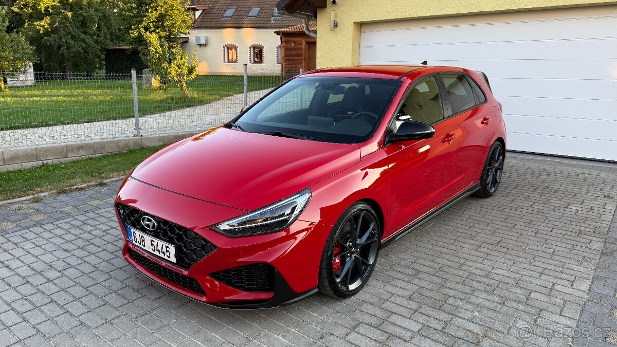 Hyundai i30N Performance sport, CZ, TOP, servisní kniha