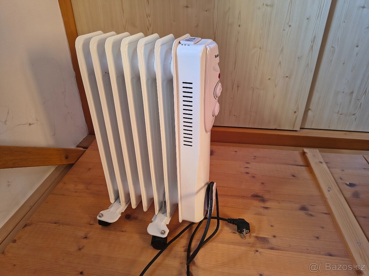 Elektrický olejový radiátor SilverCrest (Lidl)