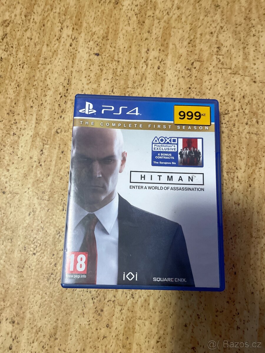 Hry do ps4, Hitman, Call of Duty WWII