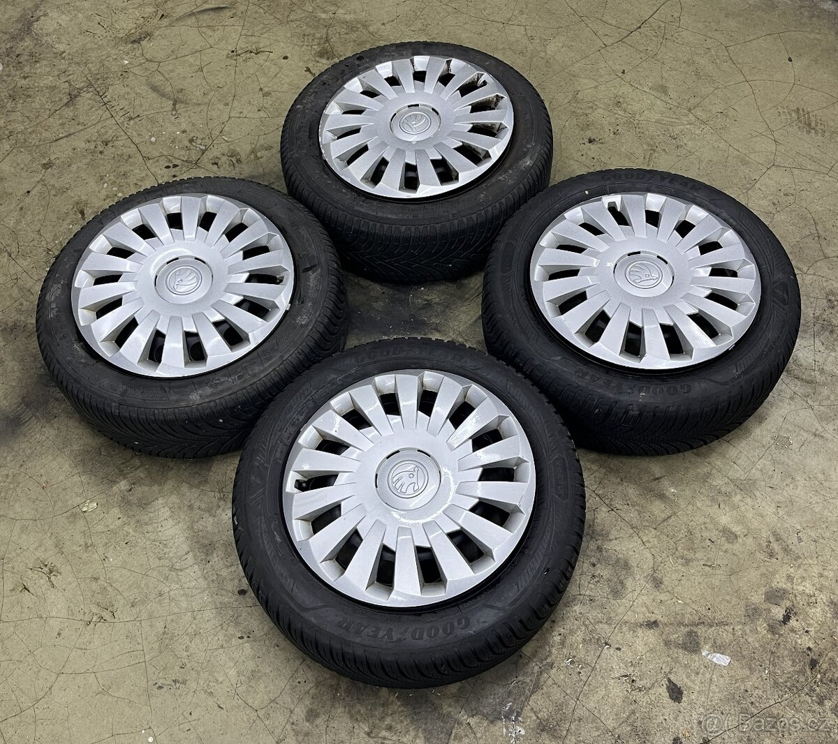Zimní sada R16 5x112 Škoda Octavia