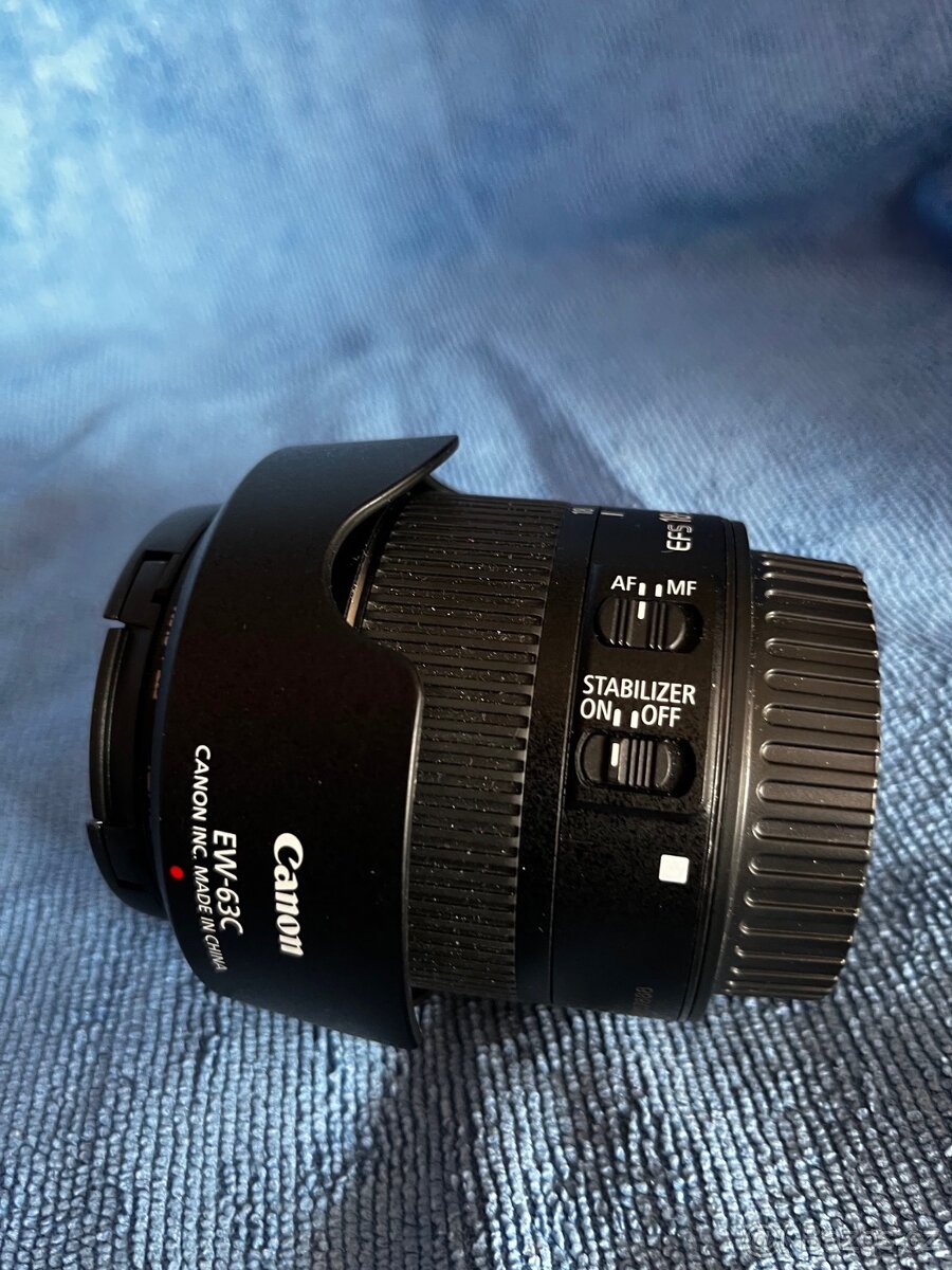Canon EFS 18-55 1: 4-5,6 IS STM. UV filtr Marumi, sl.clona E