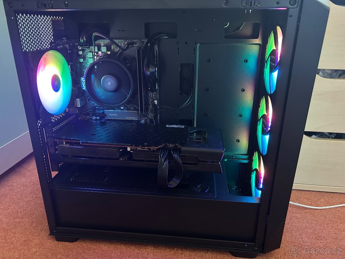 Gaming pc rx 6800 xt, ryzen 5 5600