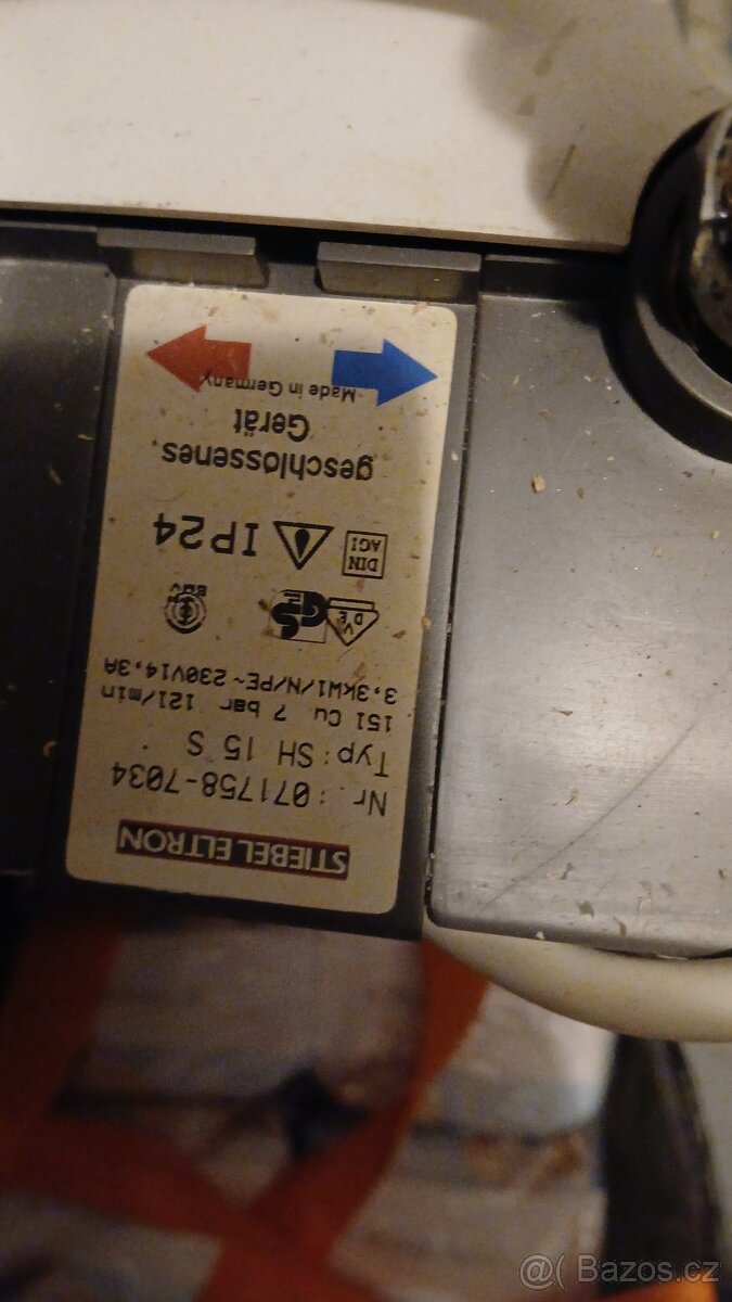 OHŘÍVAČ VODY STIEBL ELTRON TYP SH 15 s