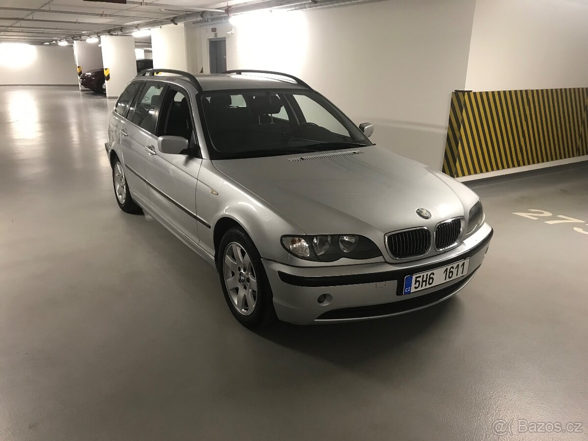 Bmw E46 320i Touring facelift servisní historie, pěkný stav