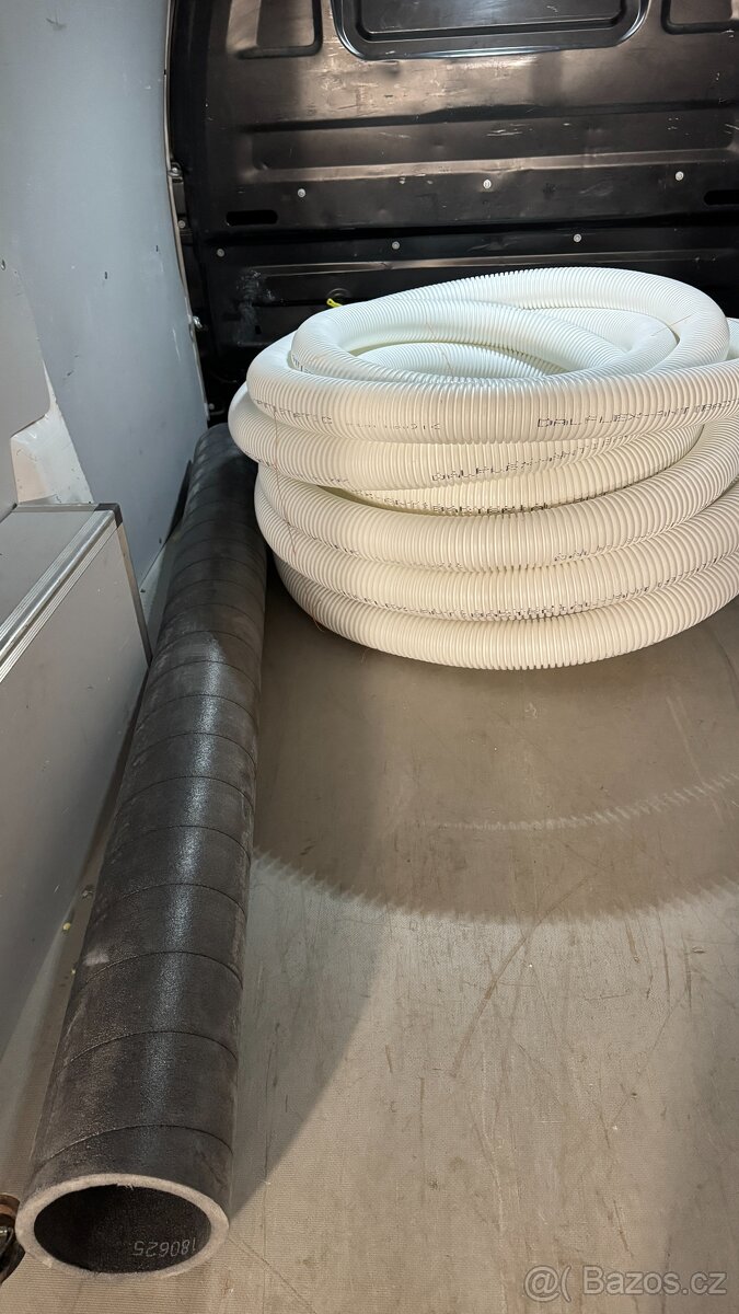 DALFLEX 90/76 HYGIENIC flexibilní potrubí - BÍLÁ, 42 m