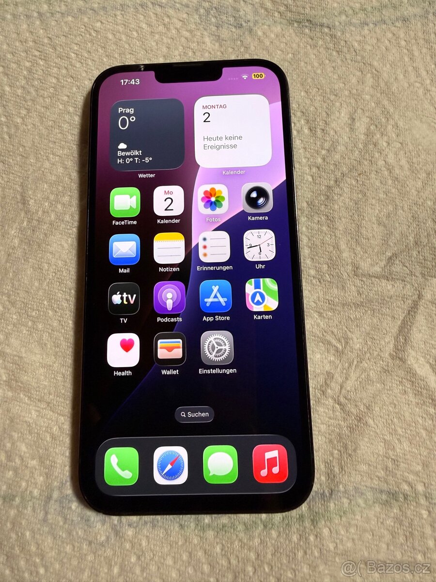 Apple iPhone 13 Pro Max , 128 gb, Tmavě zelená