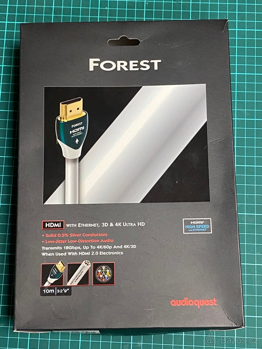 HDMI 2.0 kabel AUDIOQUEST FOREST 10m