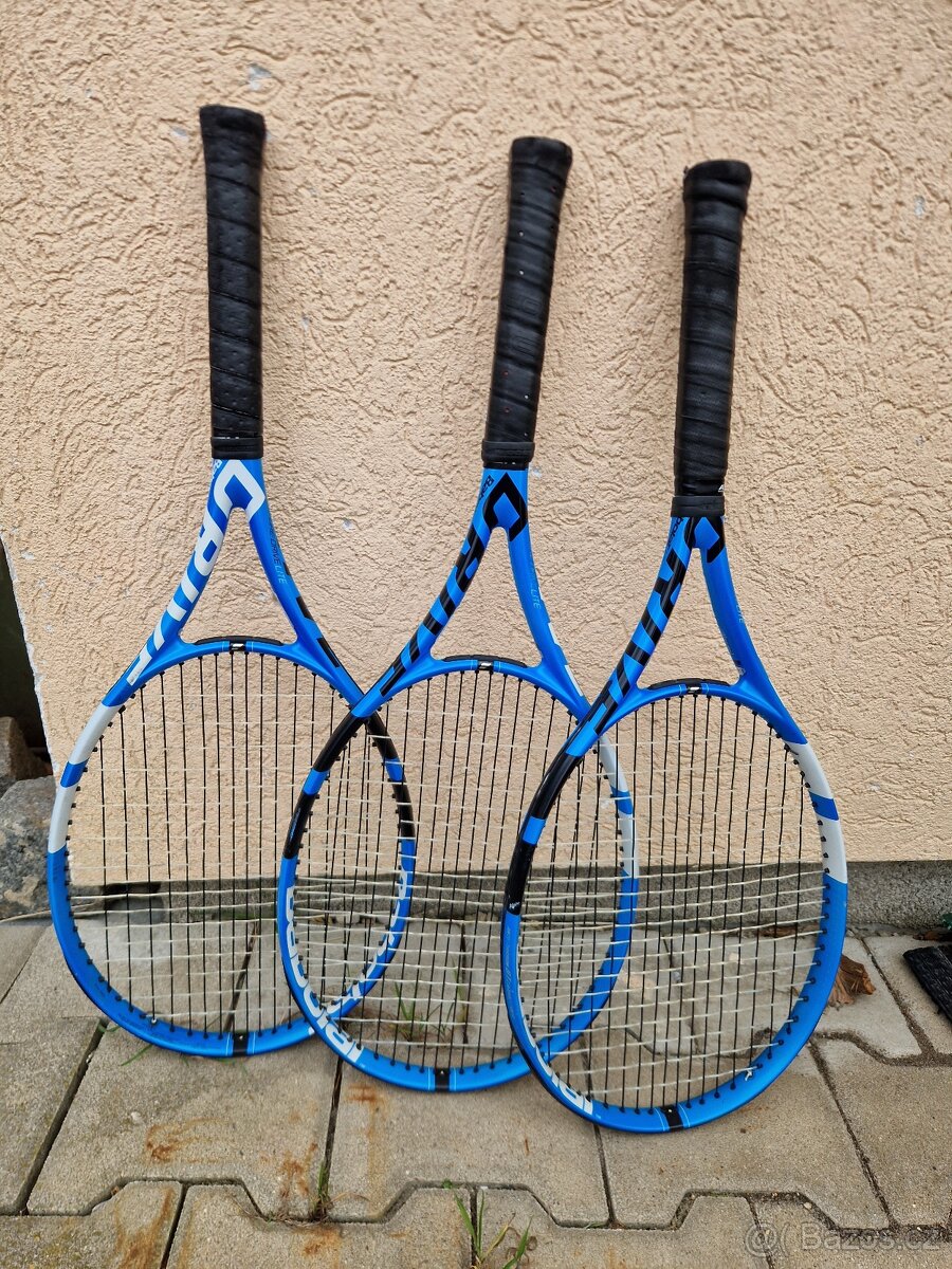 3x Tenisové rakety Babolat Pure Drive Lite 270g