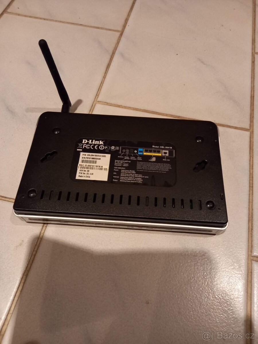 Wifi router D-link (DSL-2641B)