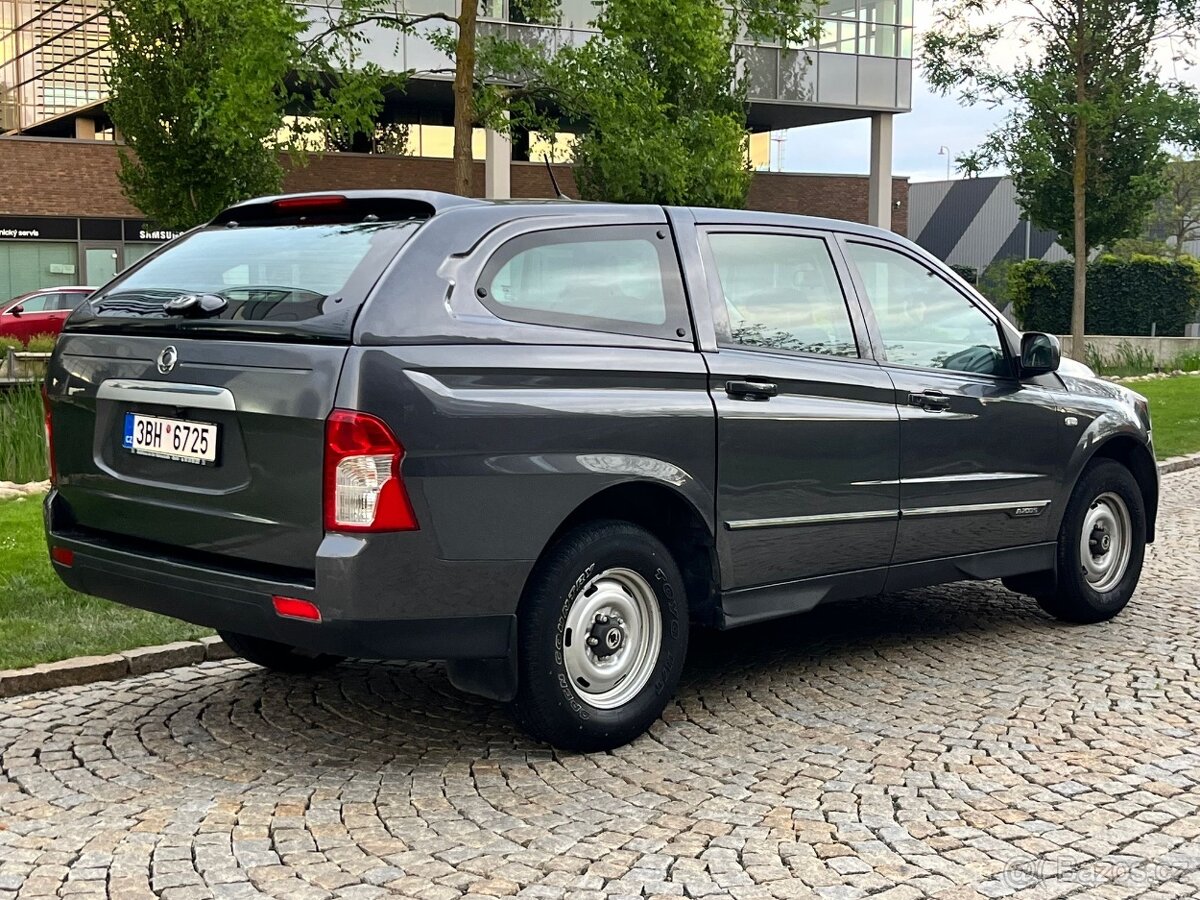 SsangYong Actyon 2.0 TD 114kW MANUÁL KAMERA NAVIGACE 2WD