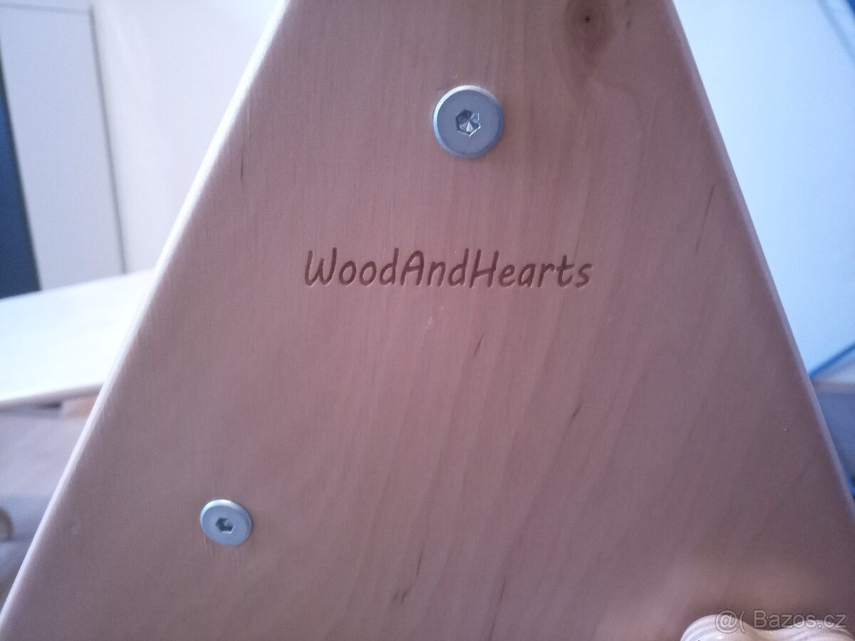 Prolézačky dřevěné woodandhearts