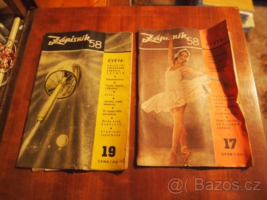 Časopisy z 40. a 50. let