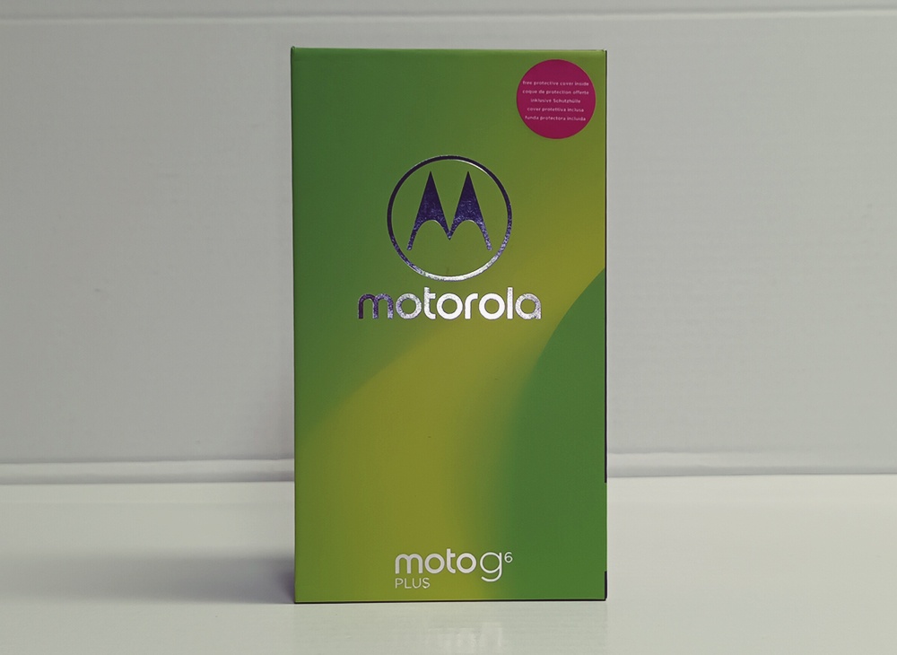 Motorola Moto G6 Plus, krabička