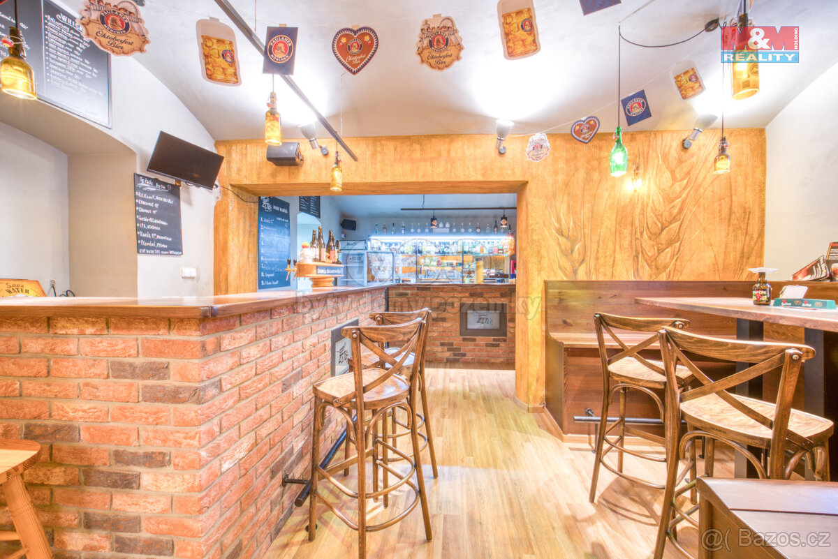 Pronájem restaurace, bar, 102 m², Plzeň, ul. Americká