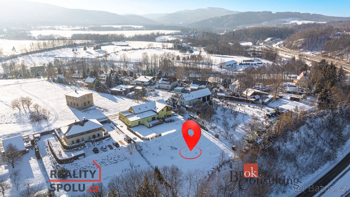 Prodej, pozemky/bydlení, 1492 m2, Zlatý kopec 54, 46303 Strá