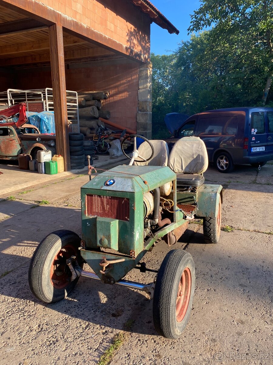 Malotraktor domácí výroby