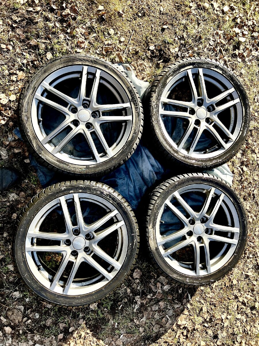 Zimni kola VW Škoda 5x100 215/40 R17 ET 39