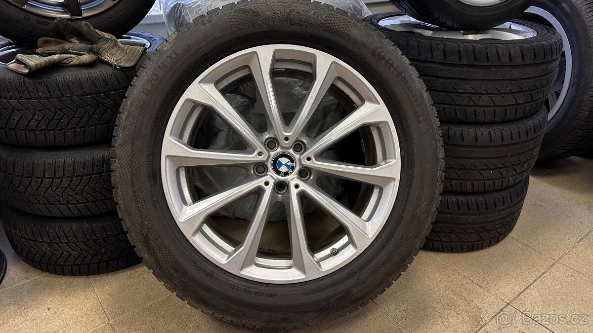 BMW X7 -ZIMNÍ SADA ALU KOL 20'+ CONTI 255/55/R20 H XL 6MM