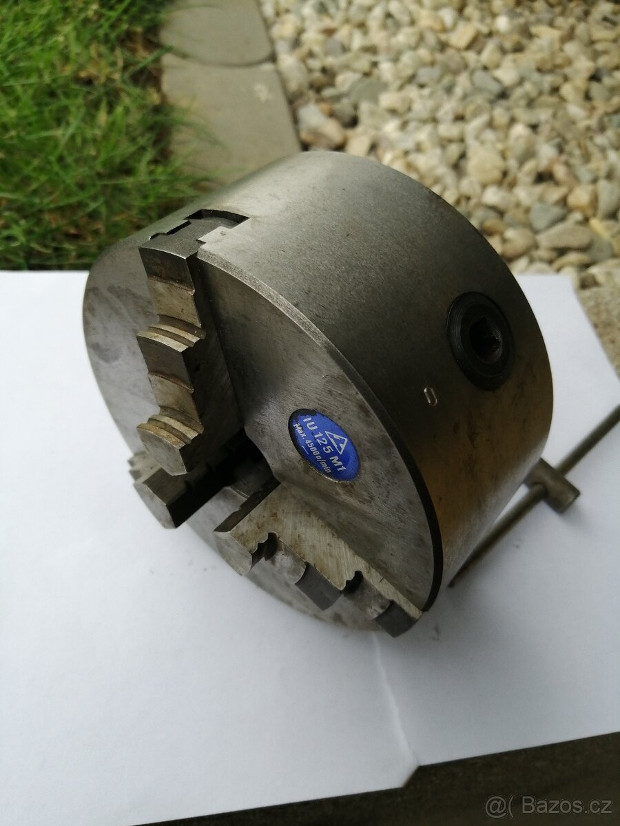 Prodám 3 čel.sklíčidlo na soustruh TOS - IU125 M1