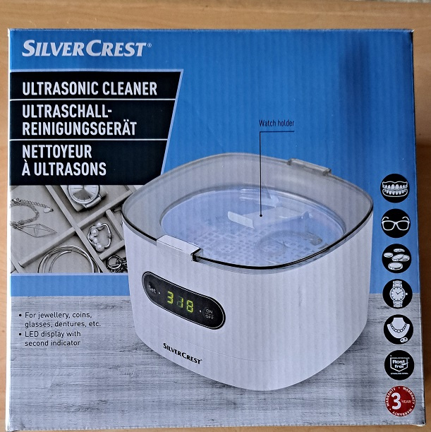 Ultrazvukový čistič.