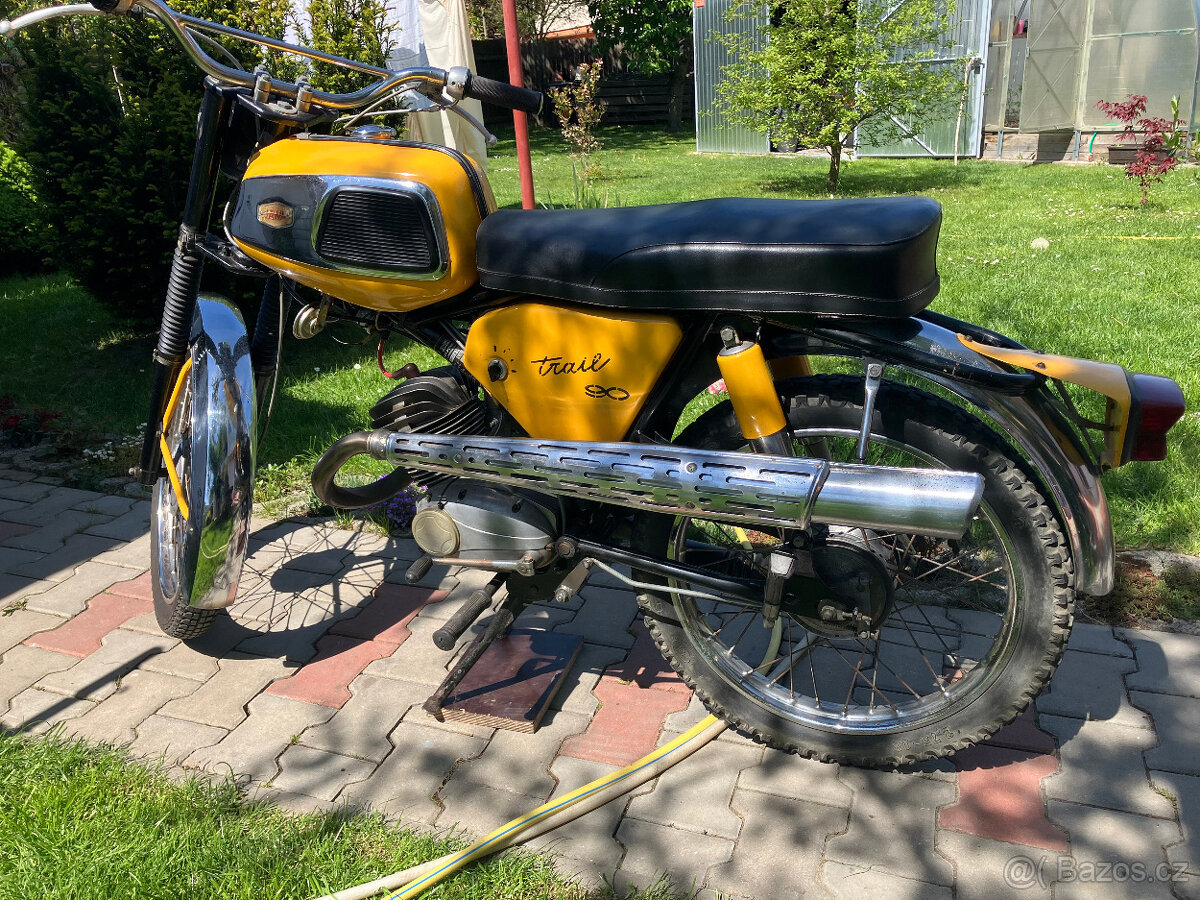 Jawa 90 trail s doklady