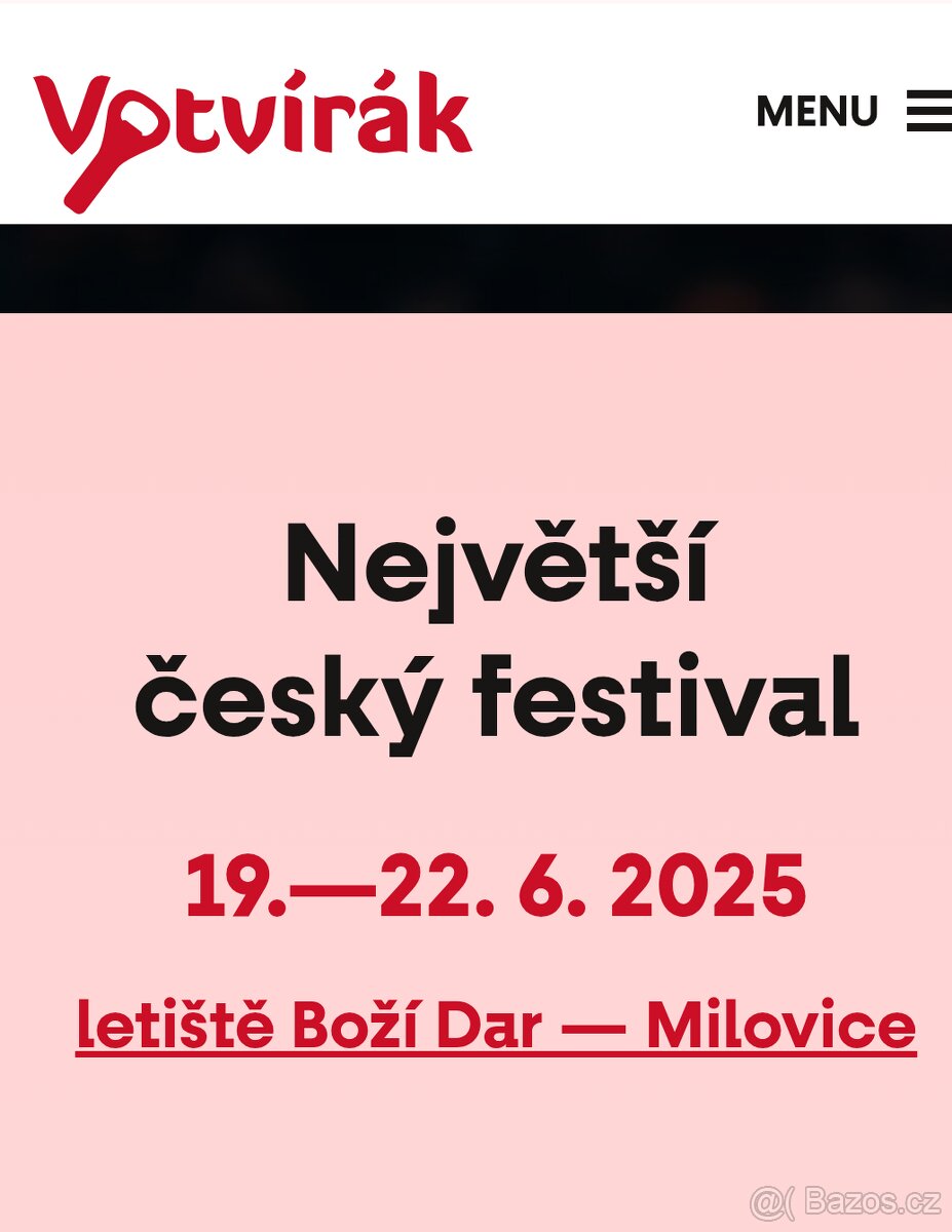 Votvírák 2025
