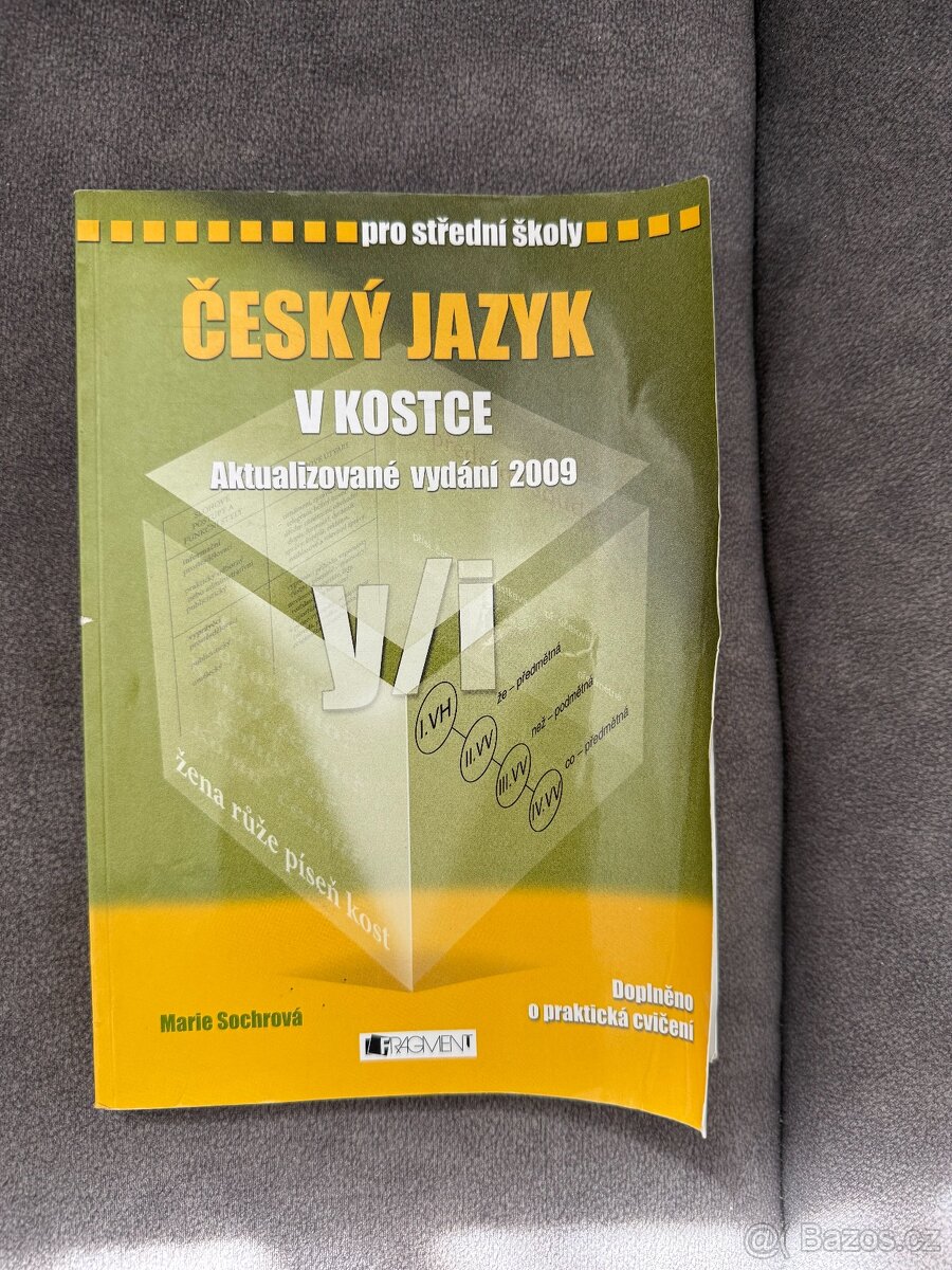 Prodám učebnici Český jazyk v kostce pro SŠ