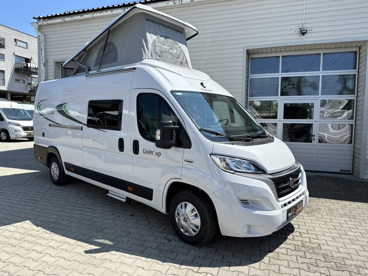 Zapůjčení obytného vozu FORSTER 599HB ,4 osoby, NEOMEZENÉ KM