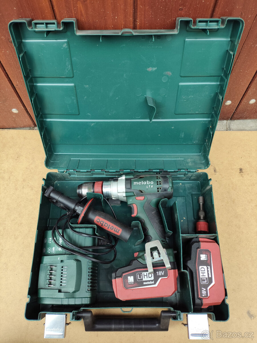 Aku vrtačka S příklepem Metabo SB 18 LTX Quick