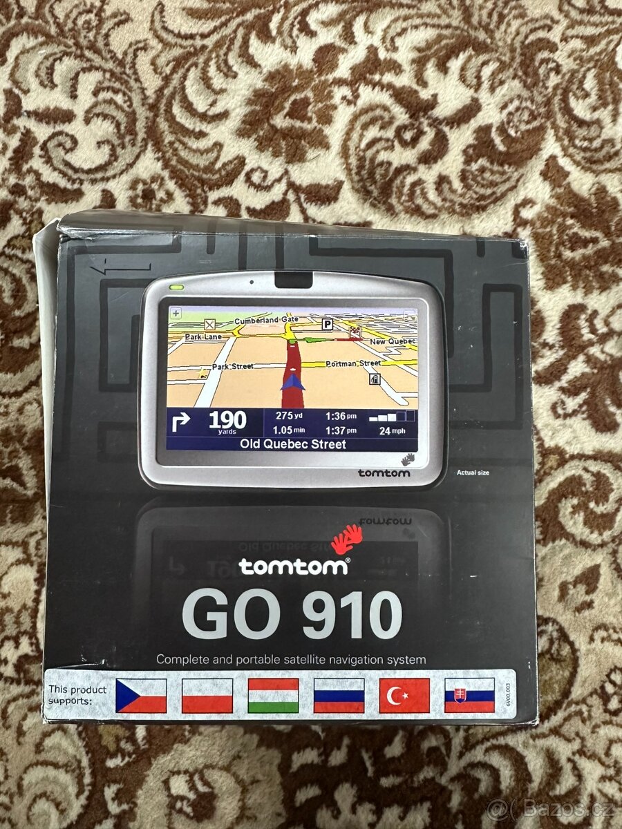 Navi TOMTOM Go 910 + velká sada příslušenství