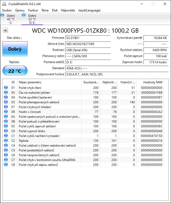 Pevné disky 1TB, 2Tb, 3TB, 4TB