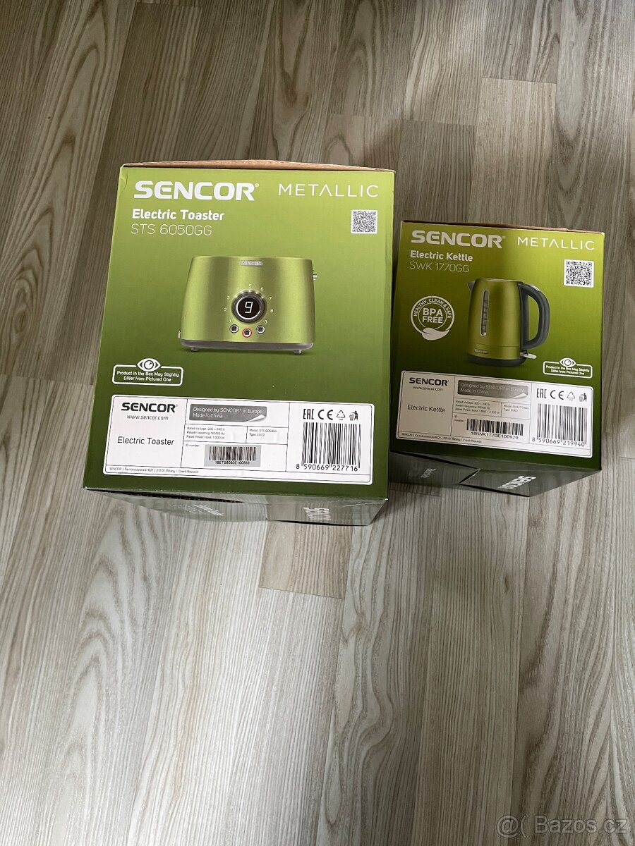 Nová sada spotřebičů Sencor. Dohromady za 1000,-