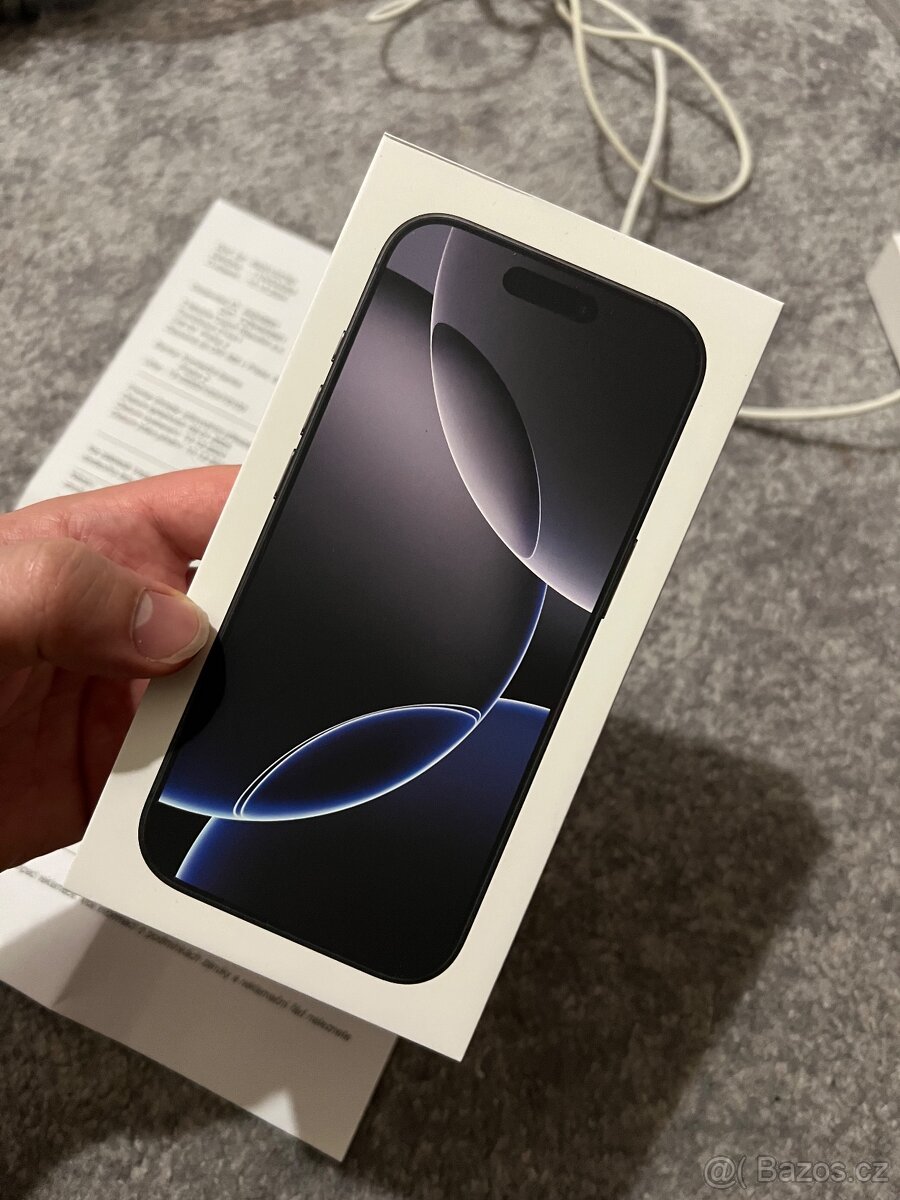 iPhone 16 PRO 128Gb…úplně nový, CZ