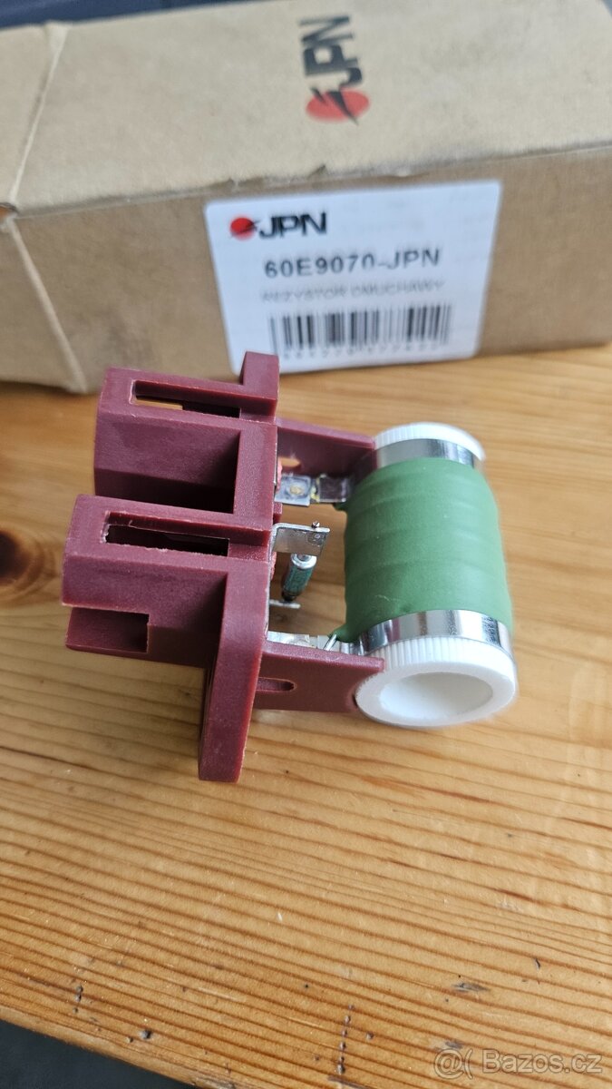 Odpor, vnitřní tlakový ventilátor Fiat, Citroen, Peugeot