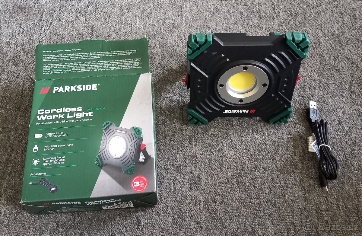 Aku pracovní LED reflektor PAAL 6000 D1