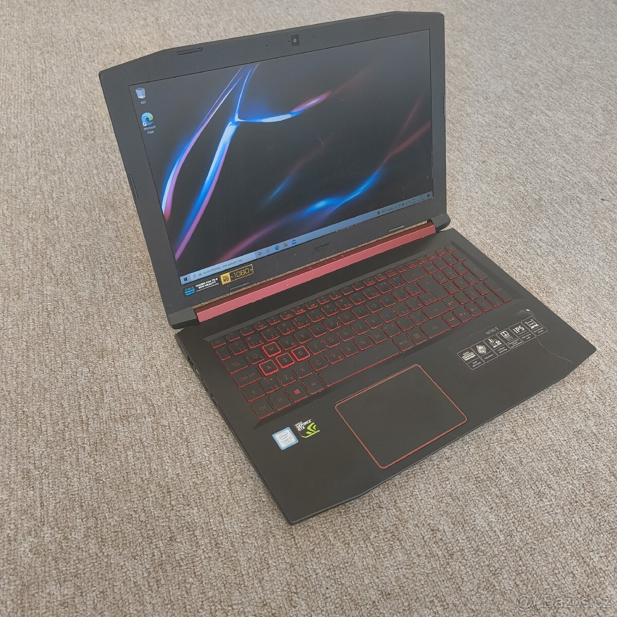 đź’» Acer Nitro 5 – i5 + GTX 1050 – plnÄ› funkÄŤnĂ