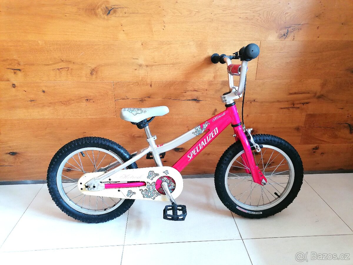 Pěkné dívčí kolo 16" Specialized Hotrock