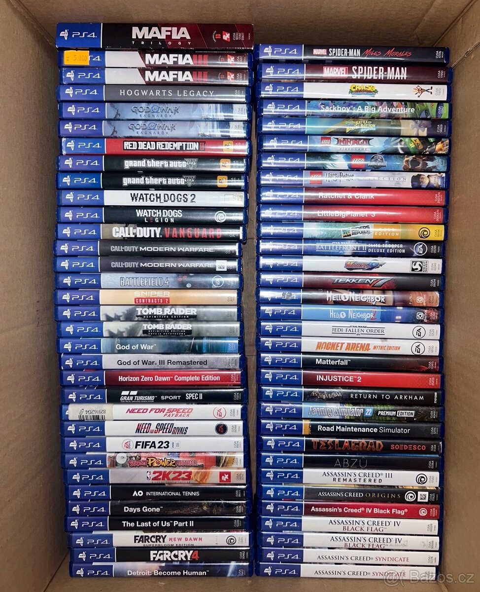Hry na konzole ps4 a ps5 , playstation 4