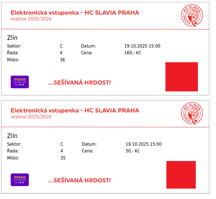 HC Slavia Praha - Berani Zlín