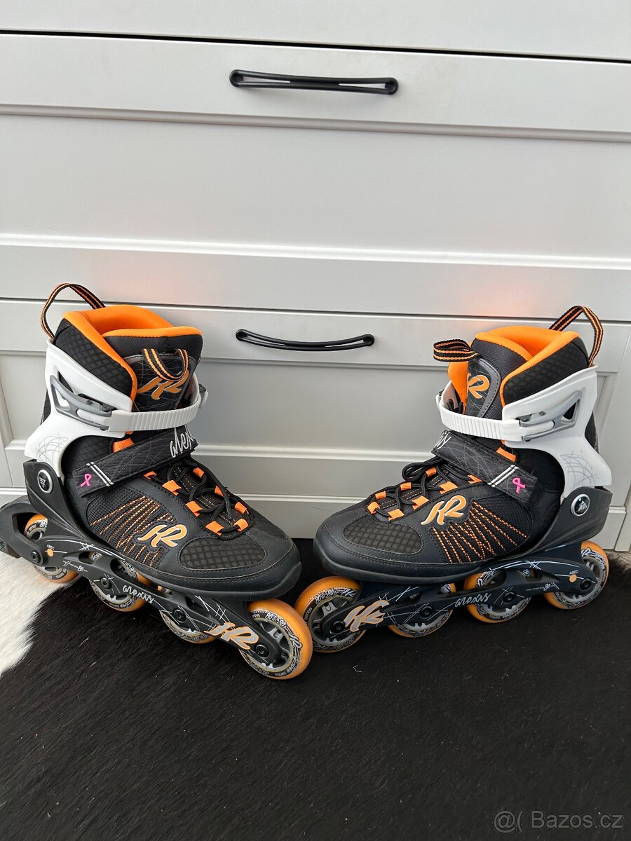 Dámské inline brusle K2 Alexis 80, kolečkové brusle Vel.42,5