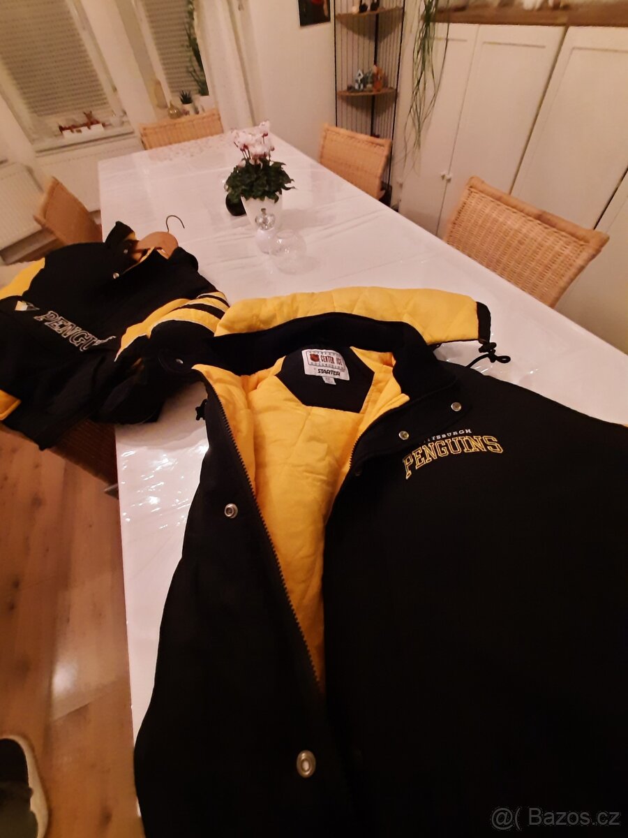 Pittsburgh Penguins- pánská a dětská zimní bunda s kapucí